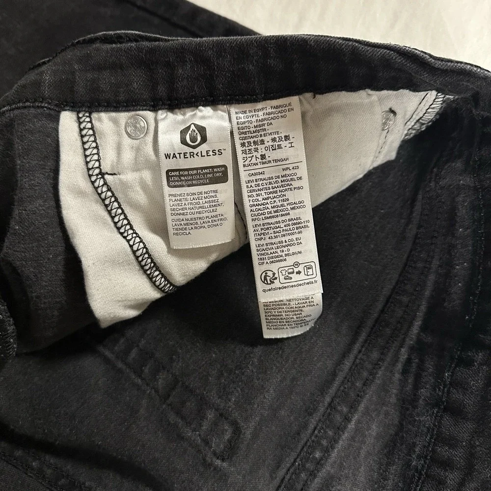 Levi's 541 Athletic Tapered Mid‎ Rise Stretch Flex Denim Men's Dark Wash 38x30